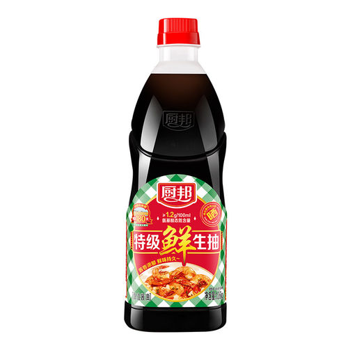 厨邦特级鲜生抽1.06kg*2特级酱油黄豆酿造家用炒菜鲜味调味品调料 - 图0