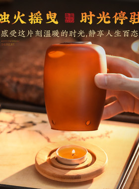 轩椽阁天然琥珀琉璃沉香檀香香