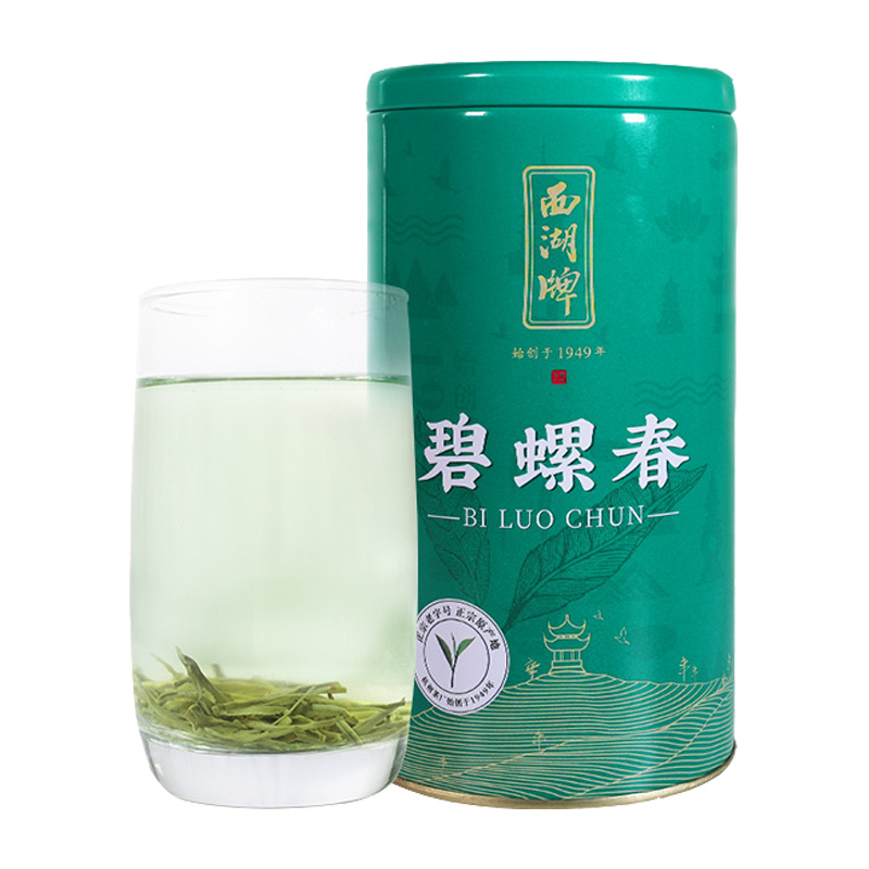 2024新茶上市西湖牌特级碧螺春250g嫩芽散装春绿茶茶叶官方正品 - 图3