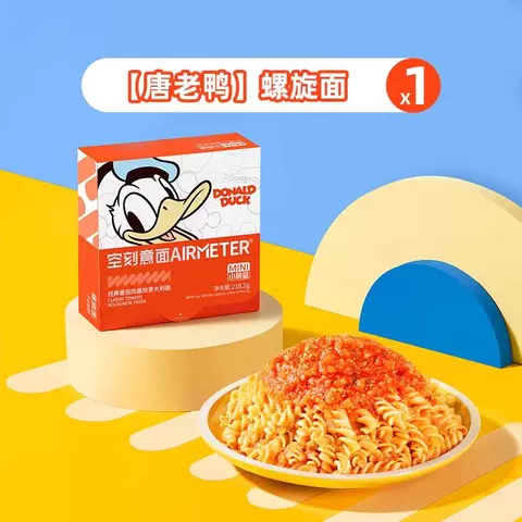 空刻意面迪士尼系列儿童意面螺旋面番茄意大利面速食218.2g 图片 5