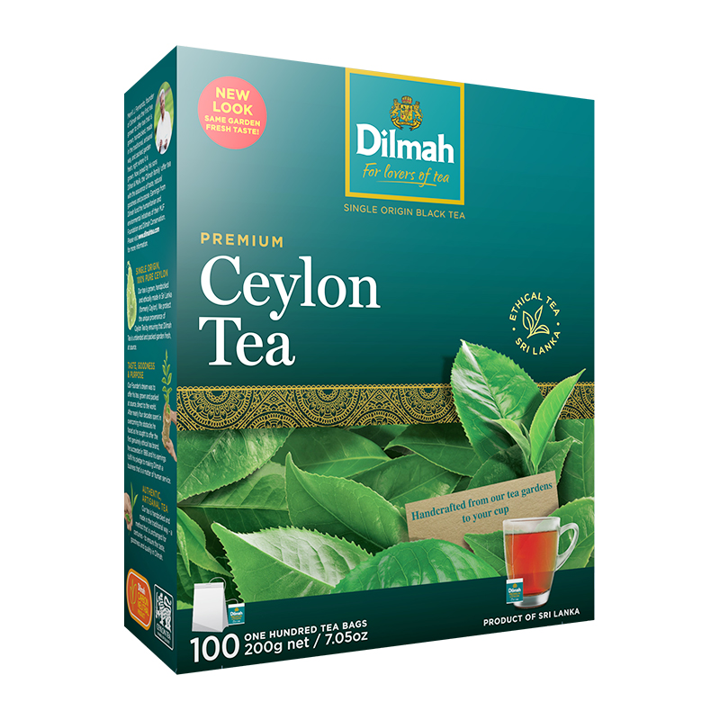 Dilmah迪尔玛锡兰红茶2g*100茶包斯里兰卡进口原味冲泡饮品100包