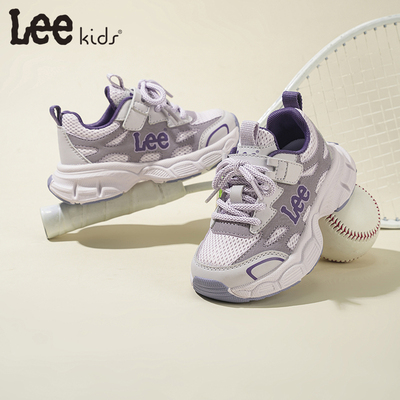 LeeKids春秋新款时尚复古跑步鞋