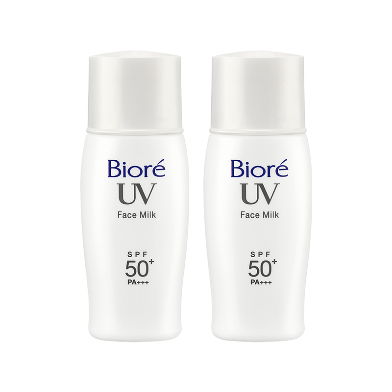 花王Biore/碧柔控油清爽防晒乳液30ml*2支SPF50+PA++++防紫外线