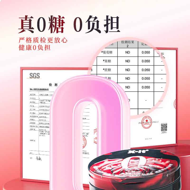 I'MINT无糖润喉糖0糖0脂45g*6盒+15g*8袋薄荷糖清新花香护嗓硬糖 - 图2