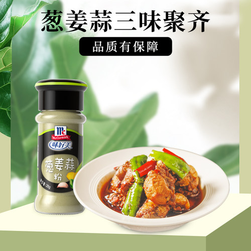 味好美葱姜蒜粉葱姜蒜的调料香料调味料佐料卤料包家庭家用 - 图3