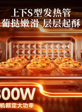 小熊迷你电烤箱三种模式低卡酥脆