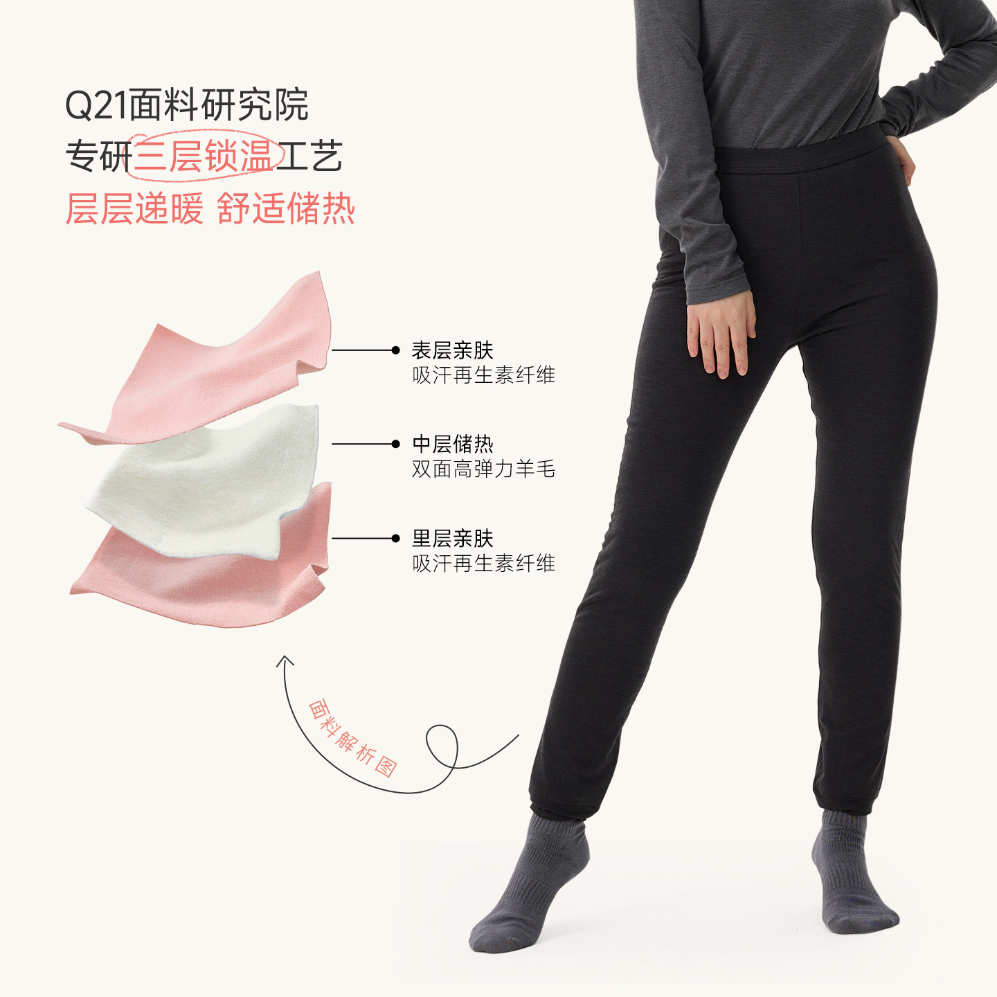 Q21三明治儿童保暖裤秋裤绵羊毛打底裤男女童加厚秋冬校服神器,淘宝优惠券,粉丝福利购,淘宝优惠卷