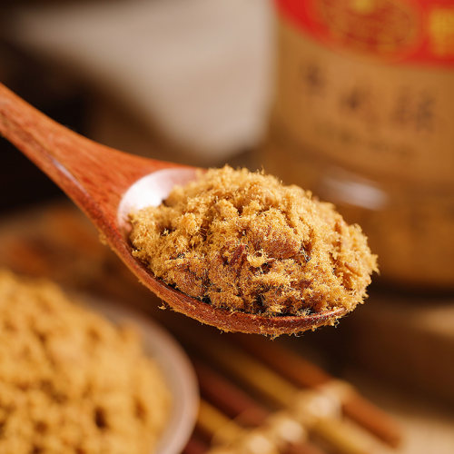 黄金香老字号儿童营养牛肉酥200gX2罐寿司老人早餐配粥牛肉零食 - 图2