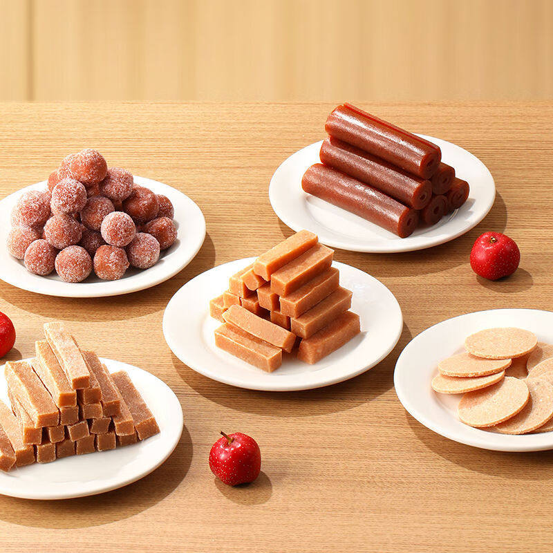 金晔山楂大礼包条球片卷组合果干果脯蜜饯儿童零食整箱山楂多宝盒