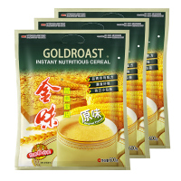 金味冲饮麦片原味营养麦片600g*3袋