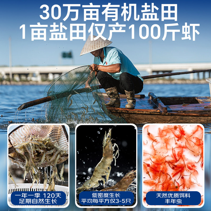 海鲜部落有机无抗盐田虾大虾鲜活速冻特大新鲜孕妇儿童水产生鲜,淘宝优惠券,粉丝福利购,淘宝优惠卷