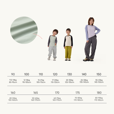 Q21秋长袖透气排汗速干T恤亲子装