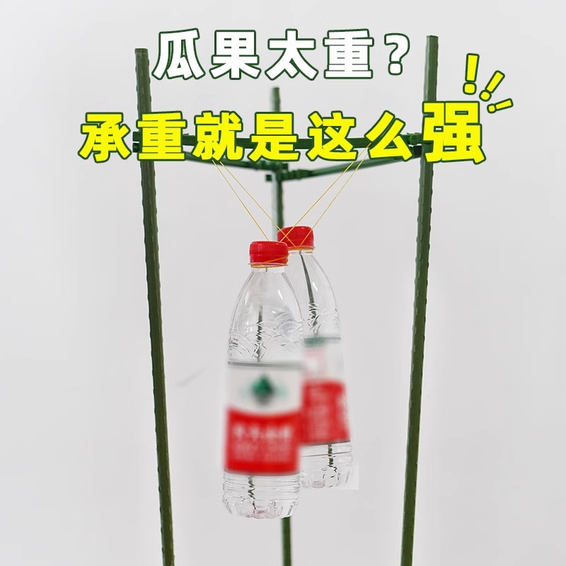 深邦花架爬藤架花盆支架托架庭院植物包塑钢管厚葡萄架爬藤花架子 - 图1