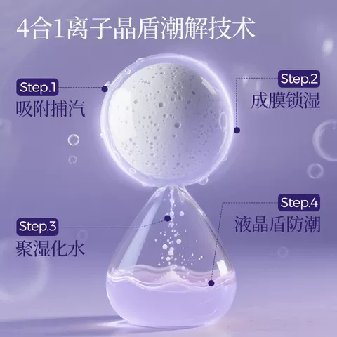 【海绵宝宝联名】网易严选除湿袋防潮防霉干燥剂室内氯化钙衣柜 图片 4