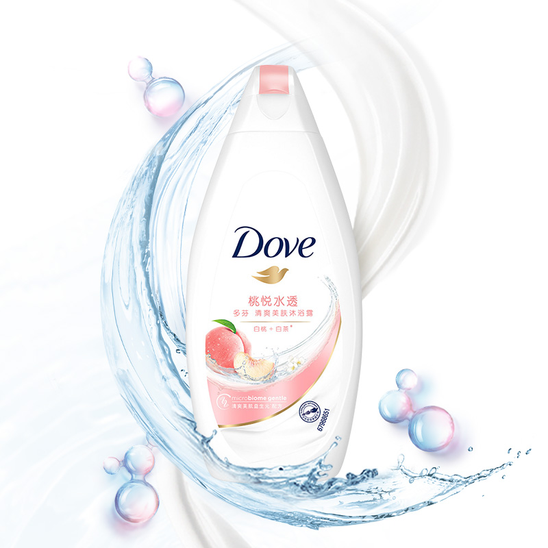 多芬/DOVE衡悦水润水润沐浴露淋浴露沐浴乳沐浴液/乳200g持久留香-图2