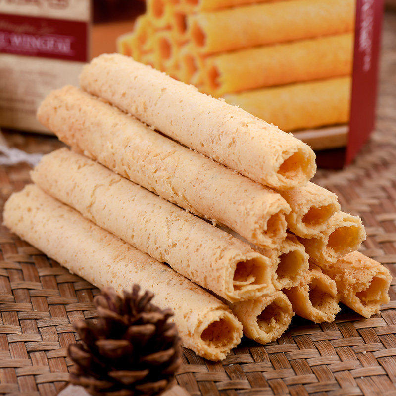 永辉澳门手信手工鸡蛋卷200g*2盒休闲零食下午茶点出游代餐小吃