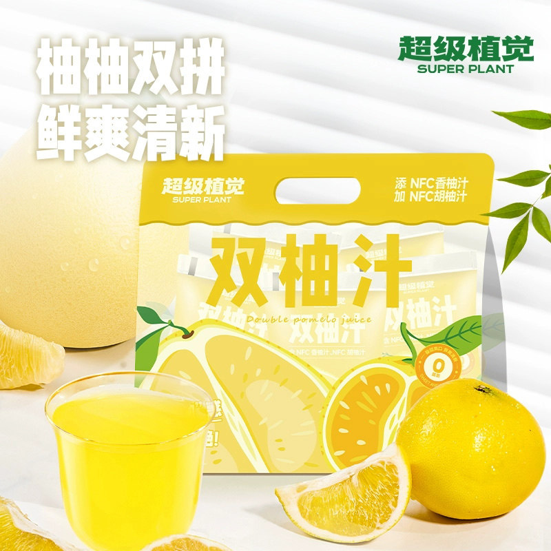 超级植觉双柚汁180ml*10袋