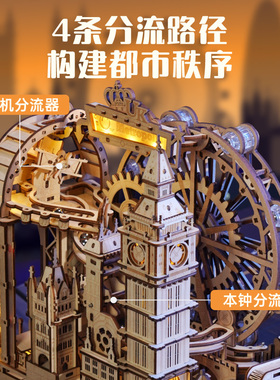 若客环游世界伦敦积木玩具1个