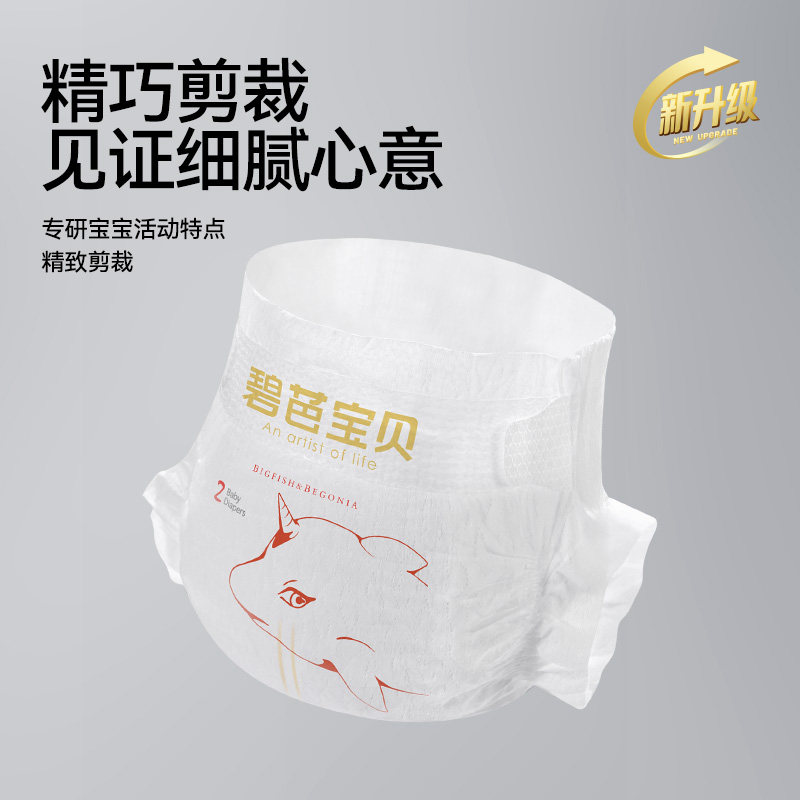 碧芭宝贝大鱼海棠pro系列纸尿裤拉拉裤轻薄透气便携装尺码任选,淘宝优惠券,粉丝福利购,淘宝优惠卷