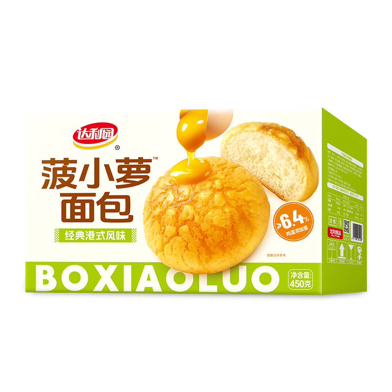 达利园糕点港式菠萝包休闲零食早餐学校代餐即食家庭分享装点心