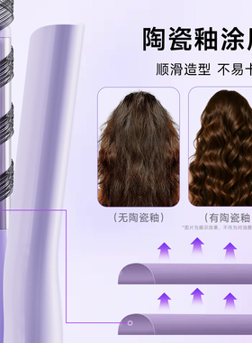 dooraa13mm负离子便携卷发棒