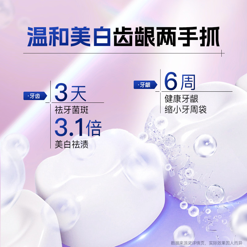 云南白药牙膏泵式祛渍亮白护龈直立按压水润清新口气成人正品