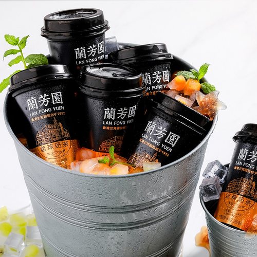兰芳园港式丝袜鸳鸯奶茶两箱装280ml*12杯 - 图3