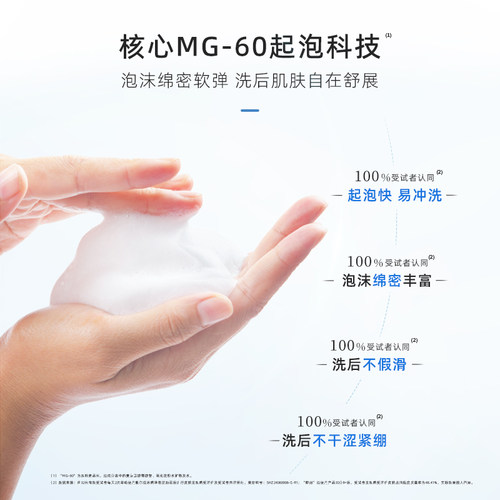 【品牌自营】敷尔佳净澈洁颜霜温和清洁毛孔清爽控油洗面奶30g - 图3