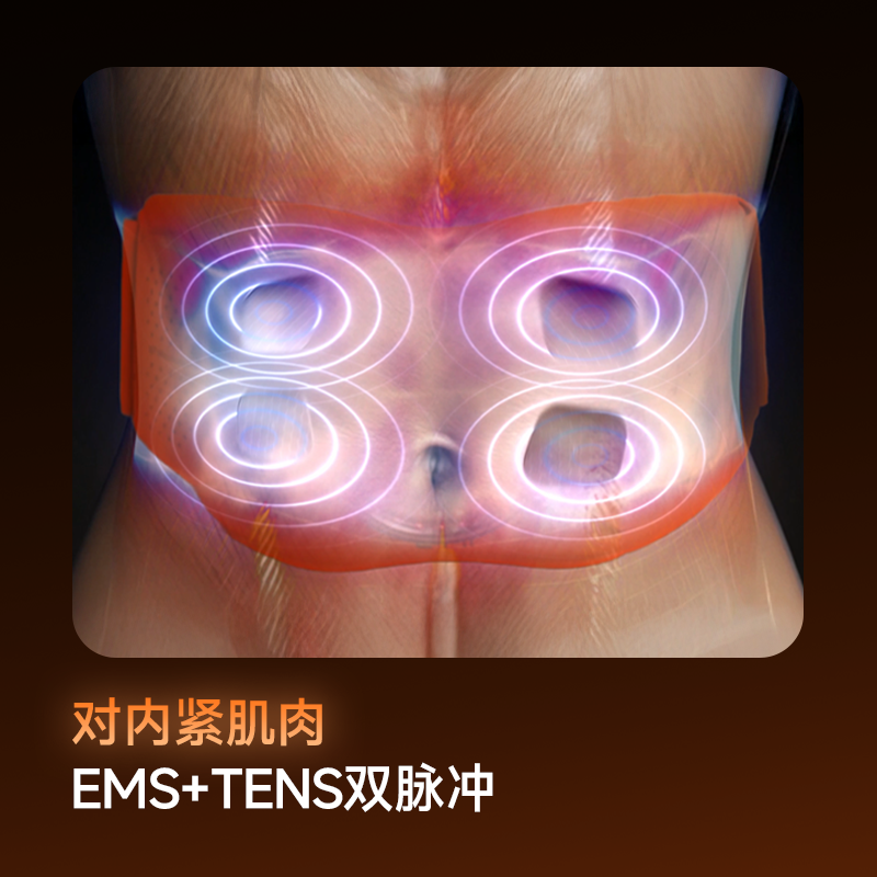 【新年礼物】SKG健腹仪腰带Q7Ultra甩腹机抖腹部脂肪按摩肚子神器,淘宝优惠券,粉丝福利购,淘宝优惠卷