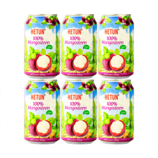 HETUN山竹汁330ml*6罐NFC