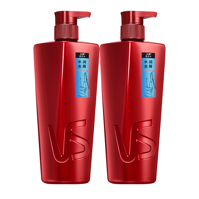 vs沙宣洗发水露水润去屑750gx2瓶补水去屑蓬松补水滋润改善毛躁 - 图0