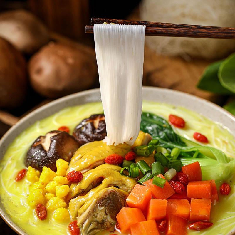 稻花香私厨过桥米线泡面粉丝整箱方便面免煮冲泡速食 - 图0