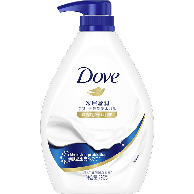 多芬深层营润浴露730g
