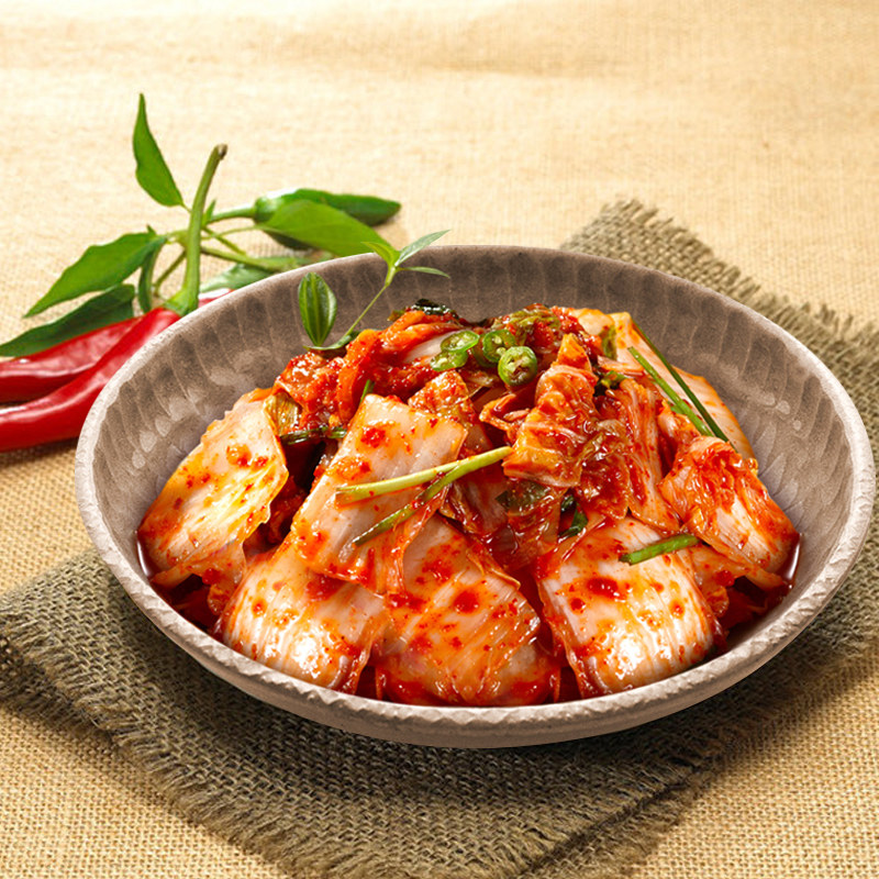 盛源来韩国正宗辣白菜泡菜罐装切件东北延边韩式酸辣下饭菜850g*2,淘宝优惠券,粉丝福利购,淘宝优惠卷