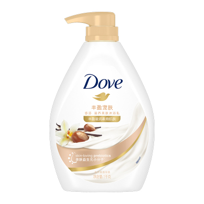 dove乳木果香草丰盈沐浴露