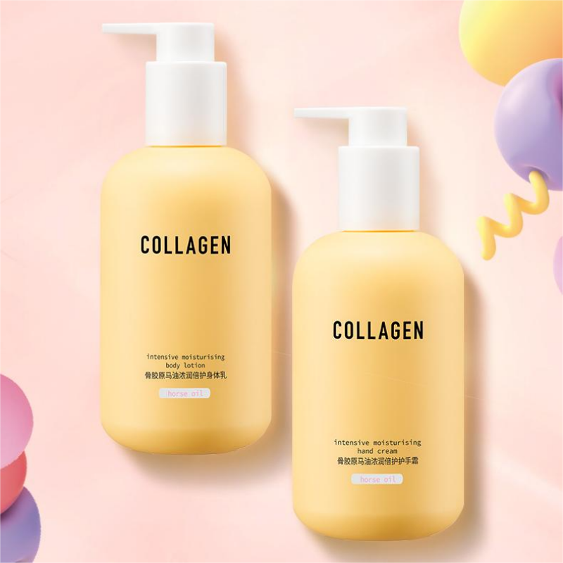屈臣氏骨胶原浓润倍护300ml+马油 天猫超市身体乳/霜
