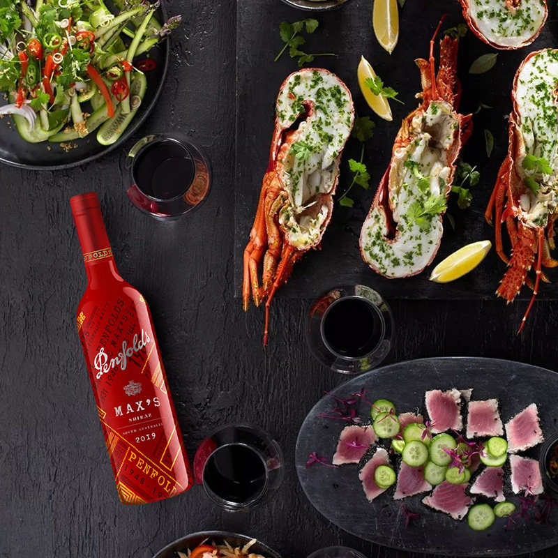 奔富麦克斯设拉子干红葡萄酒750ML