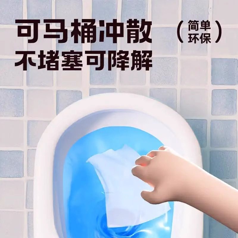 【囤货装更划算】怡恩贝洋甘菊湿厕纸除菌加厚洁厕湿纸巾厕纸湿巾