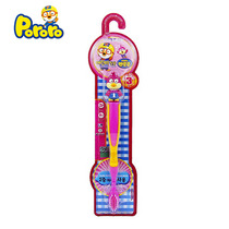 South Korea Imports pororo Pop Music Children Soft Mullakha Cartoon Three-dimensional 2 Segment Toothbrush