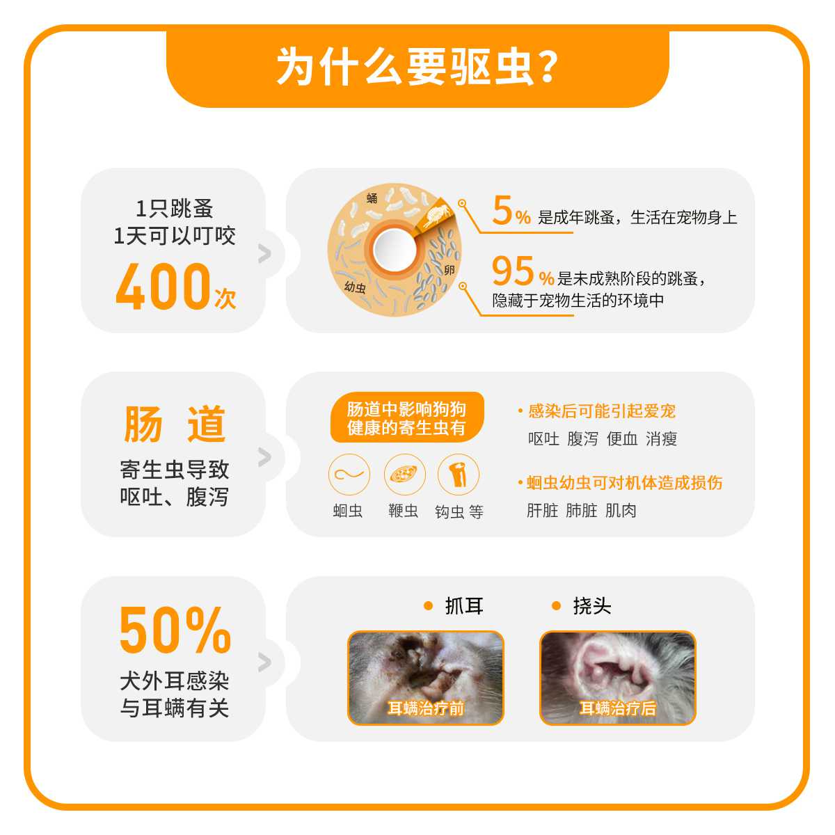 德国拜耳爱沃克耳螨蛔虫驱虫药狗用体内外一体≤4kg0.4ml单支装 - 图3