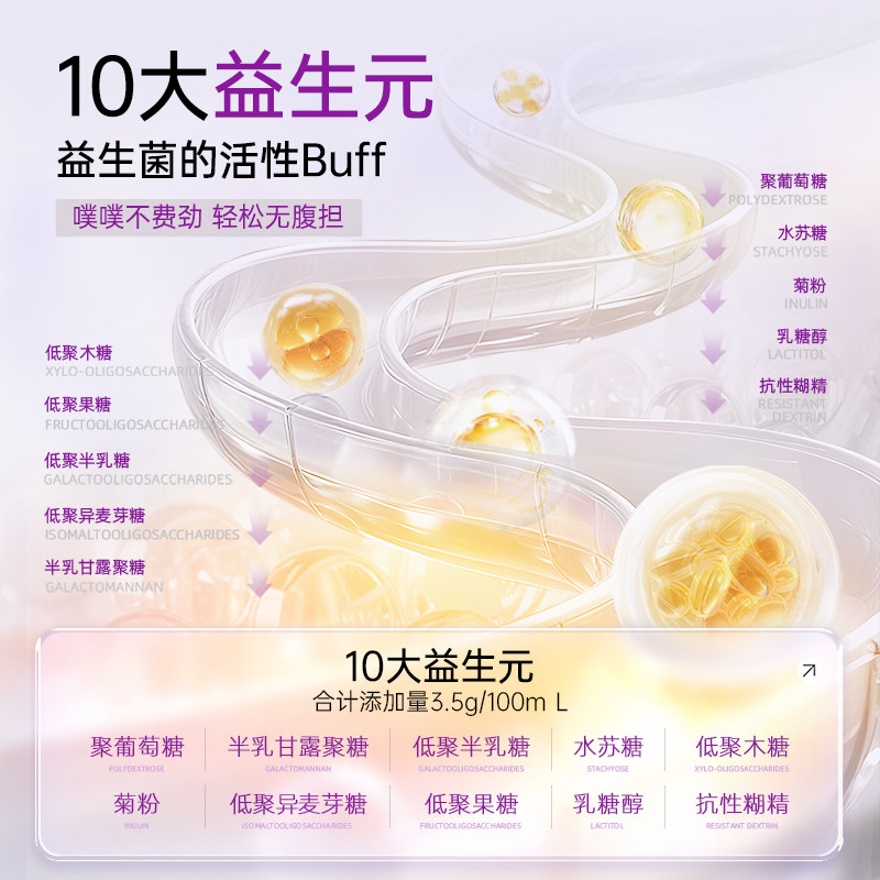 英贝健西梅汁大餐救星益生元西梅纤维果饮进阶版50ml*5袋果汁饮料,淘宝优惠券,粉丝福利购,淘宝优惠卷