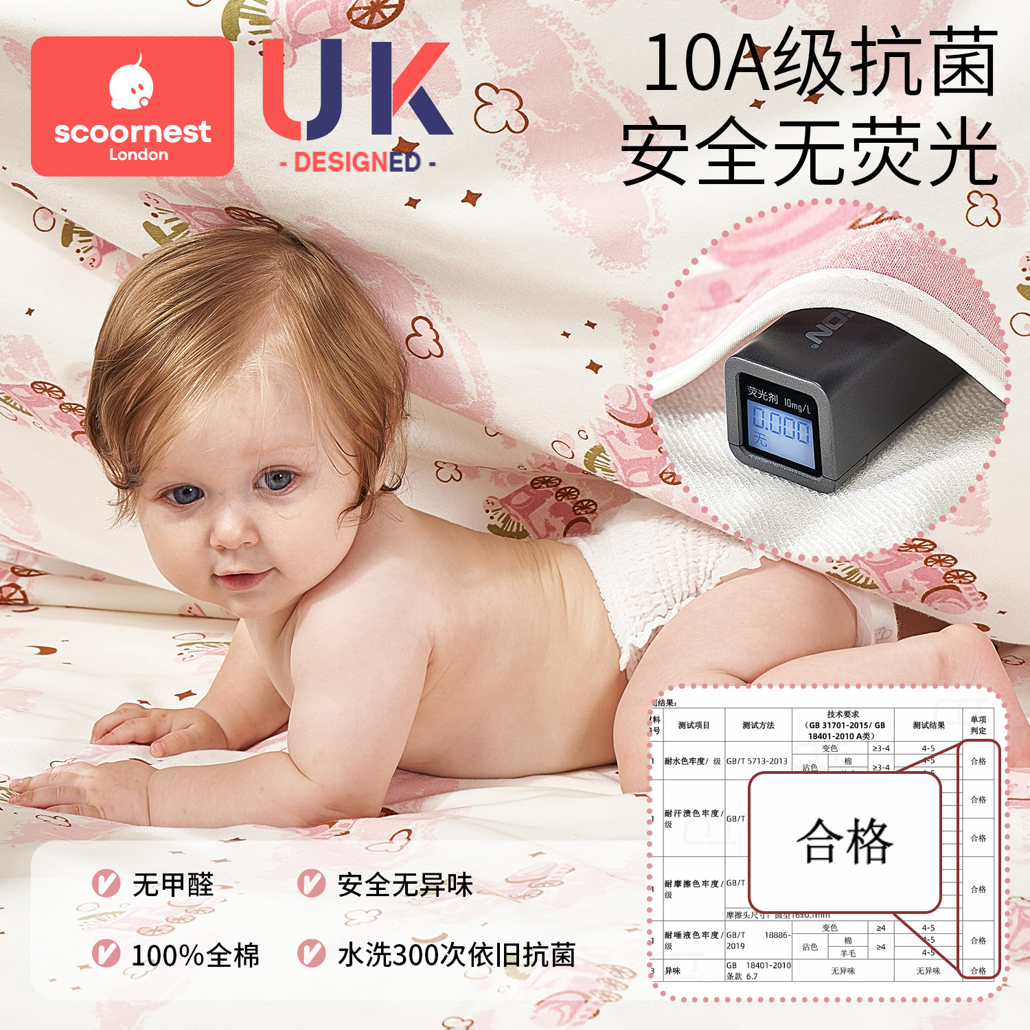 婴儿隔尿垫纯棉防水可洗透气月经姨妈床单大尺寸儿童宝宝尿布A类,淘宝优惠券,粉丝福利购,淘宝优惠卷