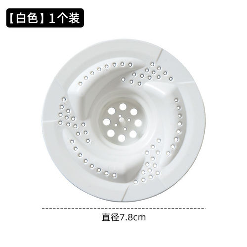 乐缔漩涡地漏浴室下水道通用盖头发收集器卫生间防虫防堵过滤网 - 图3