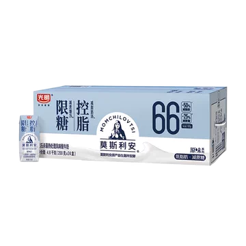 光明莫斯利安原味限糖控脂酸奶*24盒