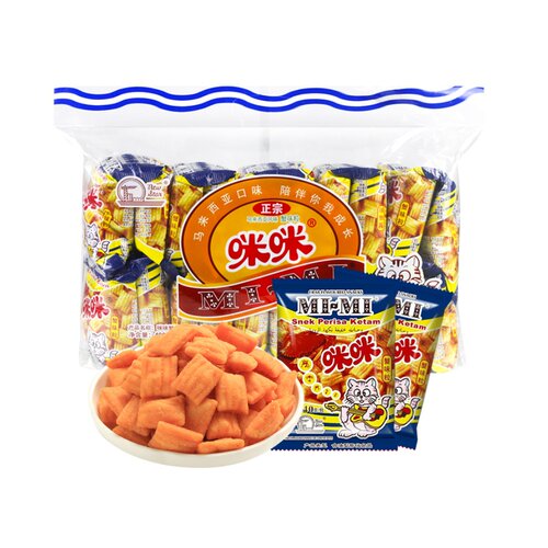 正宗咪咪蟹味粒膨化怀旧小吃儿童零食礼包网红凑单小吃儿童零食 - 图0
