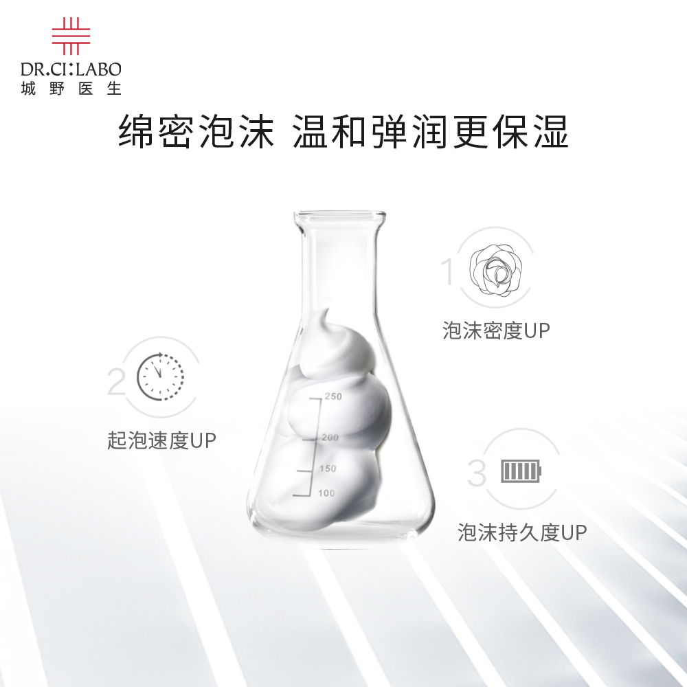 Dr.Ci:Labo城野医生清爽控油温和氨基酸洗面奶洁面乳120g双支装 - 图1