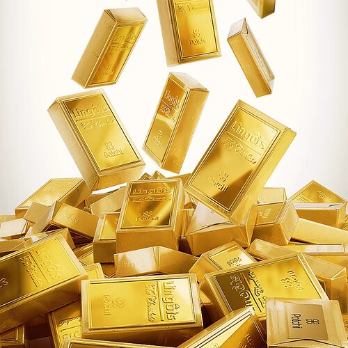 Patchi芭驰榛子牛奶巧克力迪拜金砖礼盒100g进口七夕情人节礼物 - 图1