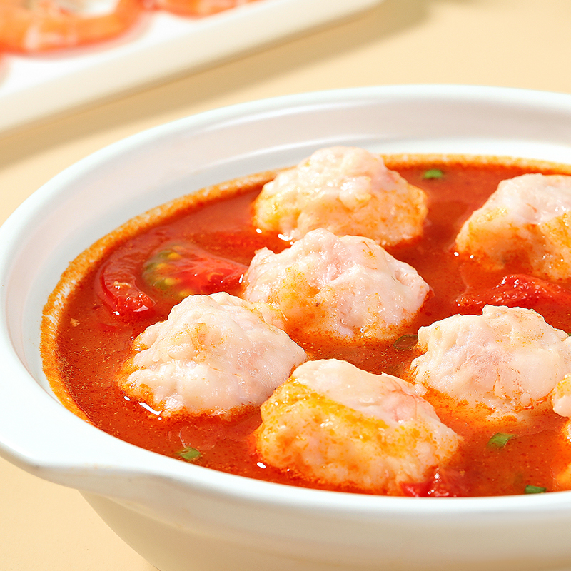 【下拉领淘金币更优惠】Anjoy/安井虾滑锁鲜装火锅食材虾饼虾丸煲