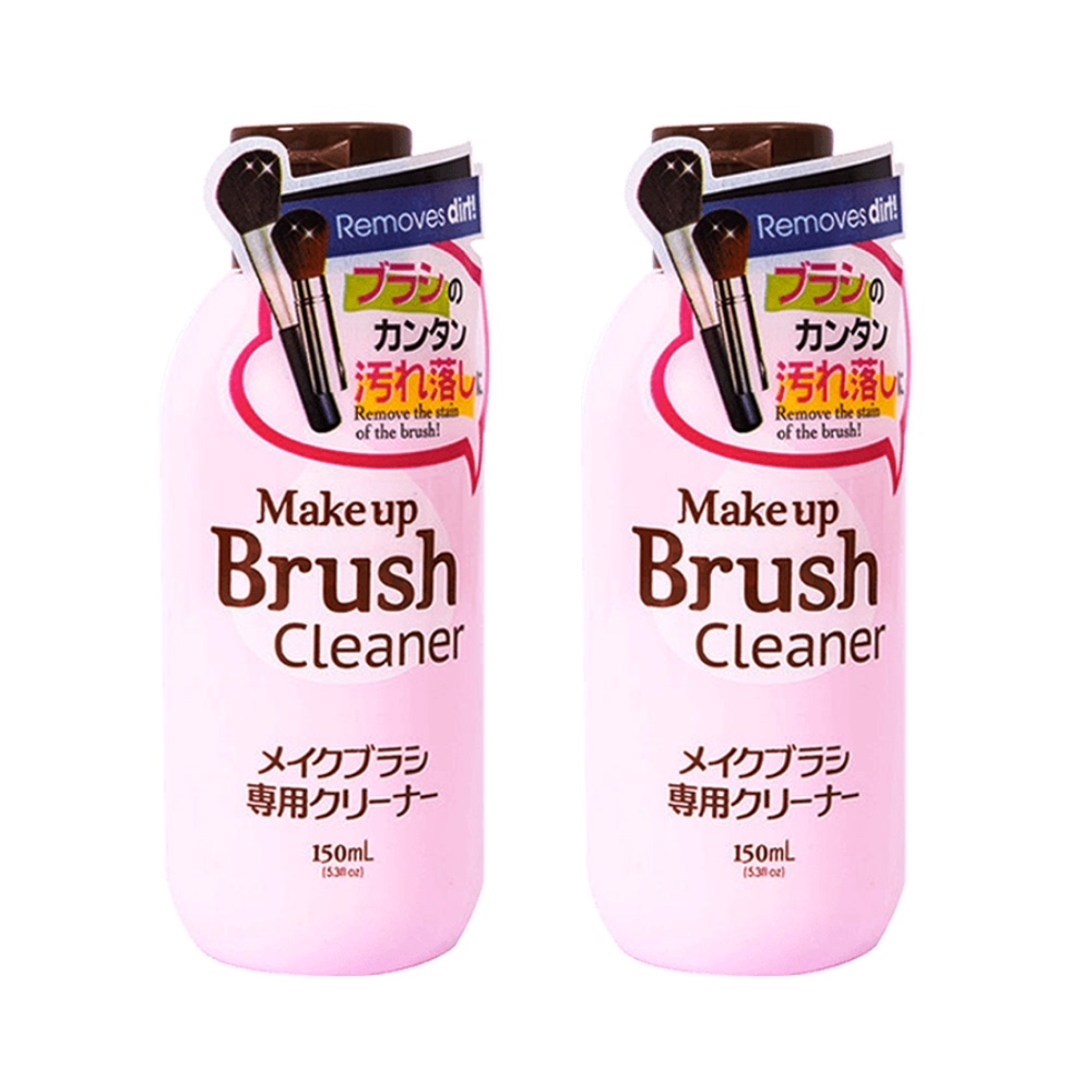 DAISO/大创化妆刷清洗剂海绵粉扑刷子美妆蛋清洁专用工具150ml*2-图0