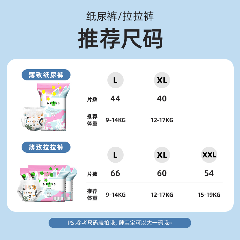 吉氏薄致ins風高顏值紙尿褲XL40片日夜用超薄透氣干爽嬰兒尿不濕_天貓超市_嬰童尿褲